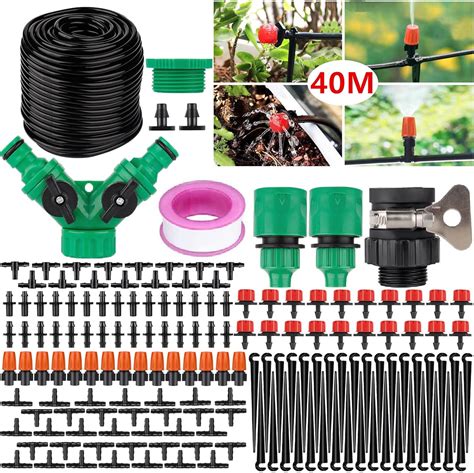 Saixuan Kit Per Irrigazione A Goccia Kit Irrigazione Serra Sistema Di