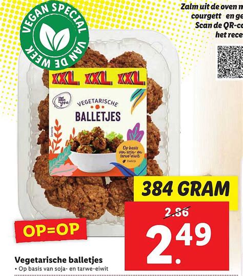 Vegetarische Balletjes Aanbieding Bij Lidl Folders Nl