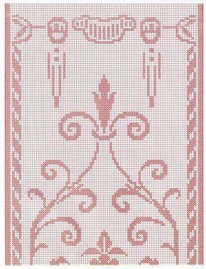 Tende A Filet Pagina 3 Hobby Filet Crochet Charts Crochet