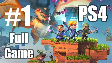 1 Portal Knights Ps4 Full Game Gameplay 60fps Lets Play