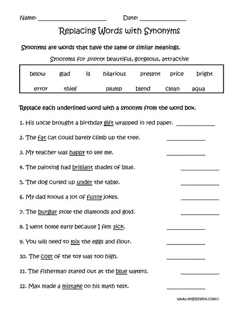 Printable Language Worksheets Language Worksheets