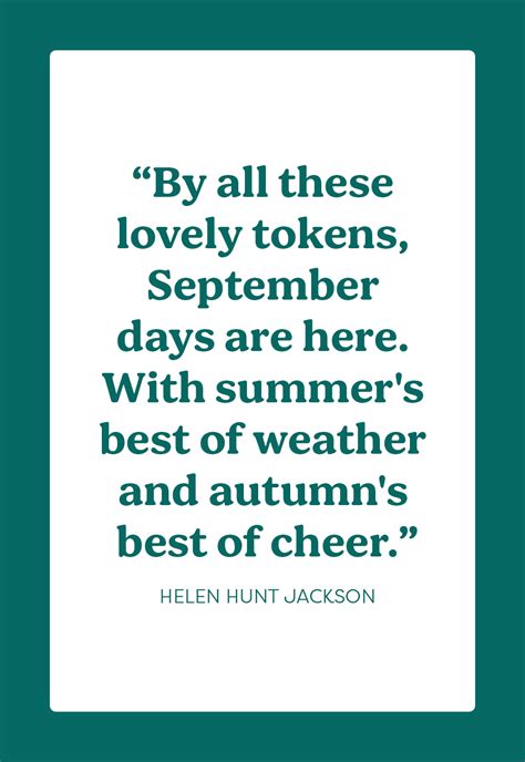 32 Best September Quotes To Read As Summer Ends