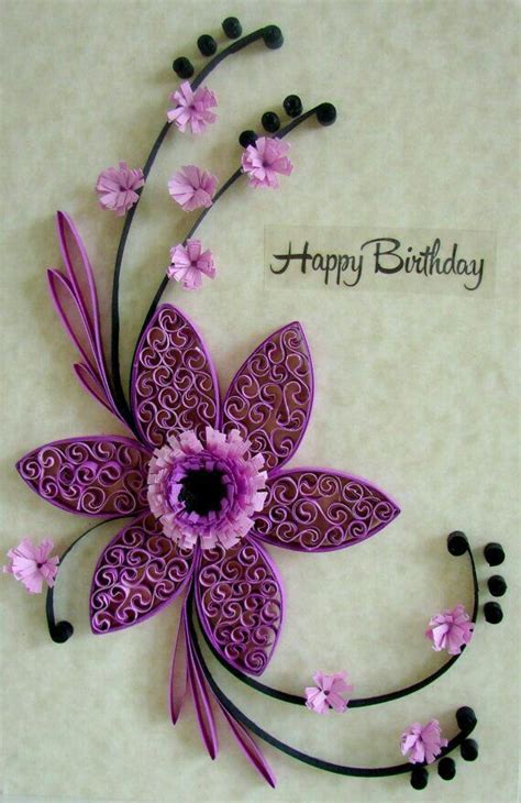 Pin By Serpil Serdar On I Ek Quilling Flowers Quilling Cards