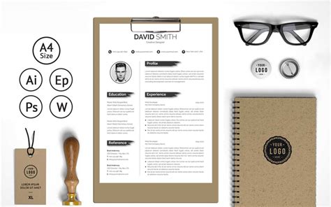 David Smith Resume Template 82379 TemplateMonster