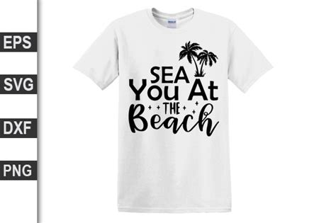 Beach Svg Design Sea You At The Beach Graphic By Mn Designer