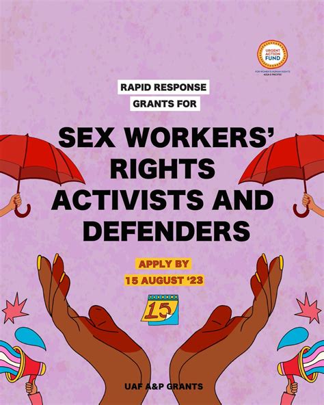 Urgent Action Fund Asia Pacific On Twitter GRANTS FOR SEX WORKERS