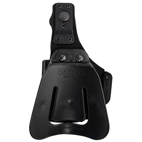 Galco W2800rb Wraith 20 Owb Black Leather Compatible W Glock 43x