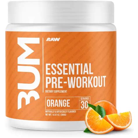 CBUM Essential Pre Workout 30 Serv RAW Envia Suplementos La Mejor