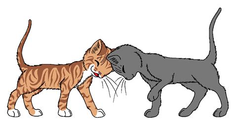 Leafpool and Crowfeather - Warriors Fanfiction And Charart Wiki