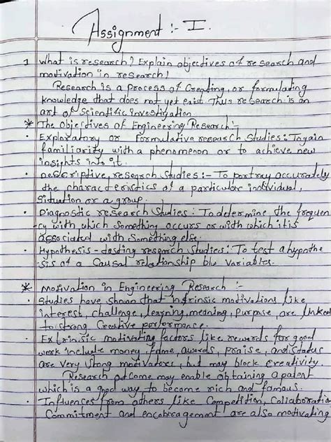 research methodology assignment