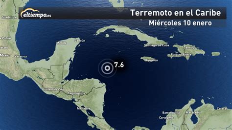 Un Terremoto De Magnitud 7 6 Sacude El Caribe