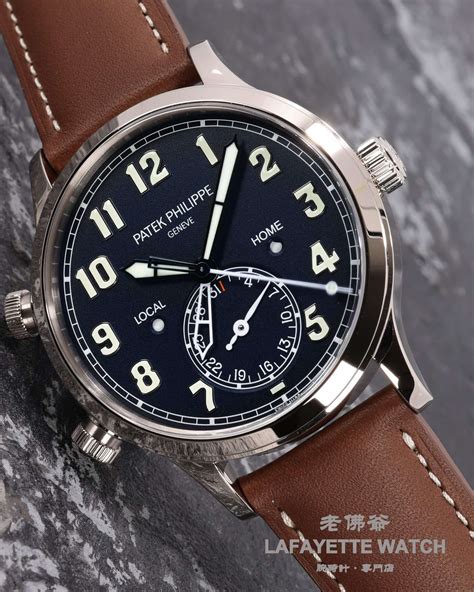 Patek Philippe Calatrava Pilot Travel Time G Lafayette