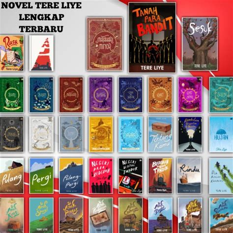 Bebas Pilih Buku Novel Tere Liye Series Paket Lengkap Serial Terbaru