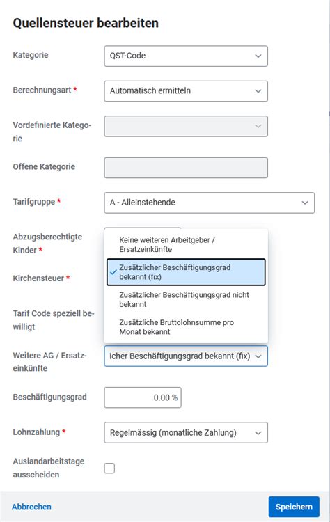 Wie beeinflussen andere Tätigkeiten oder Teilzeitarbeit den