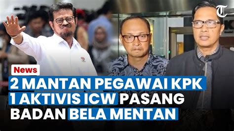 PASANG BADAN 2 Mantan Pegawai KPK Plus Satu Aktivis Antikorupsi Jadi