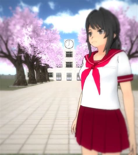 Yandere Simulator Magenta Uniform Skin