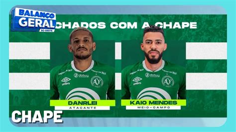 Chapecoense oficializa mais 2 reforços