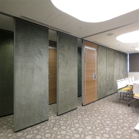 Top Hanging 65mm Melamine Surface Office Partition Wall Acoustic