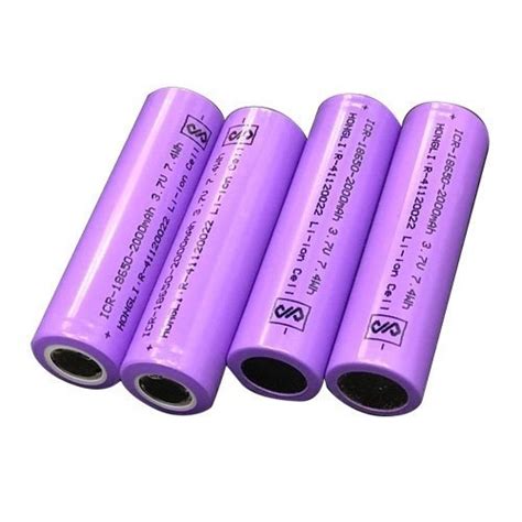 Embeddinator 18650 3 7V 2000mAh Lithium Ion Rechargeable Cell At Rs 60