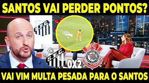 Santos PoderÁ Ser Punido Por Perda De Pontos E Mando De Jogos Por Atos