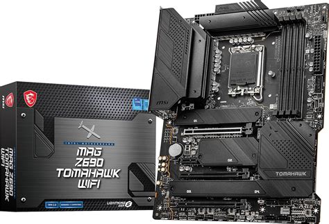 MSI MAG Z690 Tomahawk Carte mère de jeu WiFi ATX Intel Core 12e