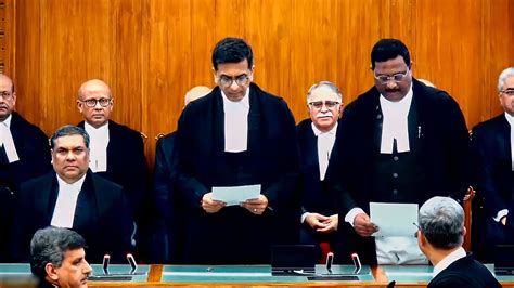 Justice P B Varale Takes Oath As Supreme Court Judge Apex Court Gets