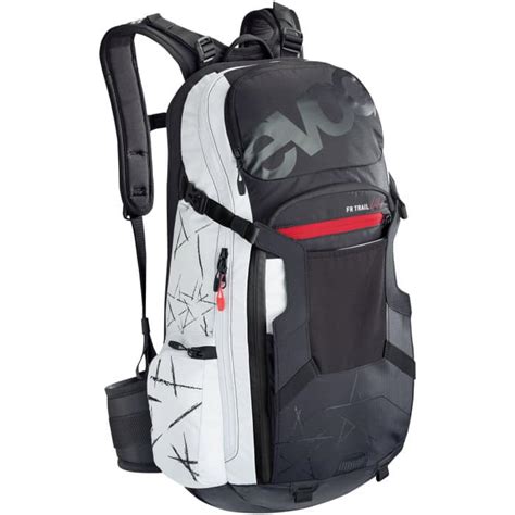 Evoc Fr Trail L Protektorrucksack Unlimited Black White Zweirad Stadler