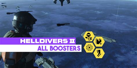 All Boosters Helldivers 2