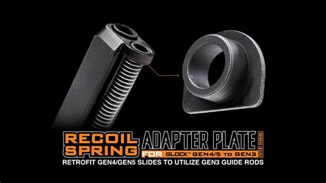 Strike Recoil Spring Adapter Plate For Glock Gen To Gen Youtube