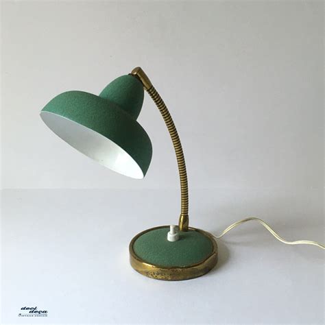 Petite lampe de chevet métal vert De ci De ça Design meubles et