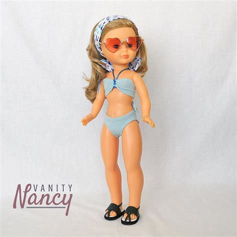 Patrón en pdf de bikini para Nancy de Famosa Etsy España