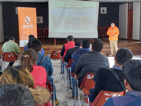 Indeci Desarrolló Taller De “evaluación De Daños Y Análisis De