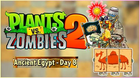 Plants Vs Zombies Ancient Egypt Day Gameplay Pvz Level Pvz