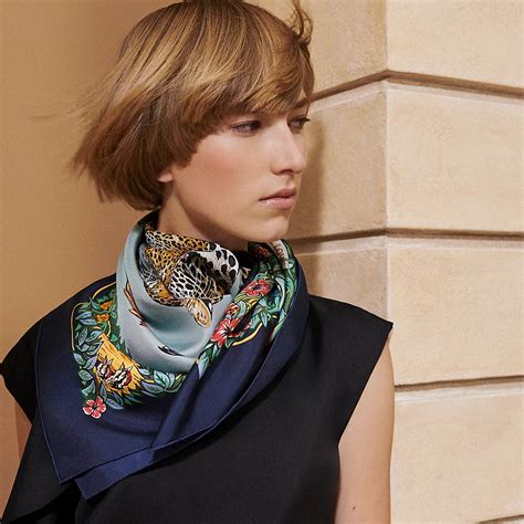 Jungle Love forever scarf 90 Hermès Hong Kong SAR