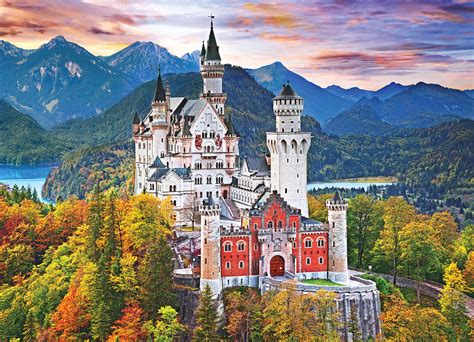 Neuschwanstein Castle Pieces Eurographics Puzzle Warehouse