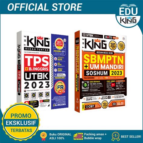 Jual Buku The King Bedah Kisi Kisi Sbmptn Dan Soshum King Tps