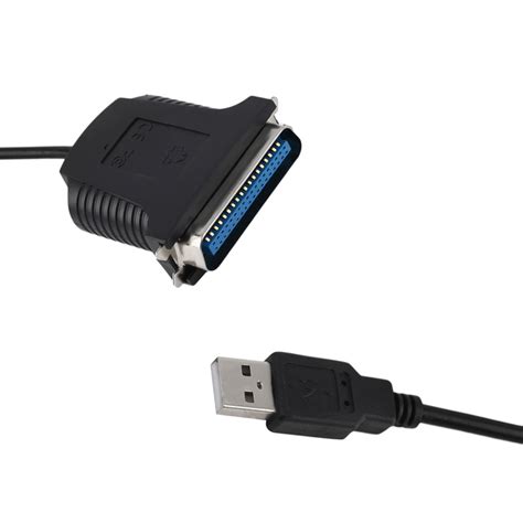 USB to Parallel Port LPT1 72 Pins IEEE 1284 Printer Scanner Cable ...