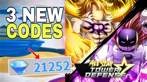 New Update Astd Codes Astd Redeem Codes New All Star Tower Defense