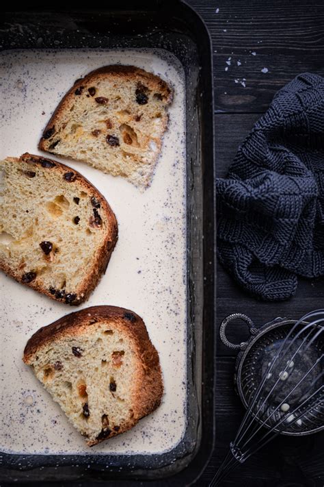 Rezept für Panettone French Toast mit Portweinkirschen fantastisches