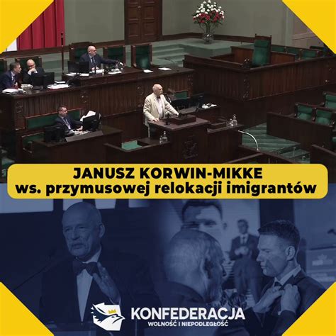 Janusz Korwin Mikke On Twitter Jestem Przeciwnikiem Masowej