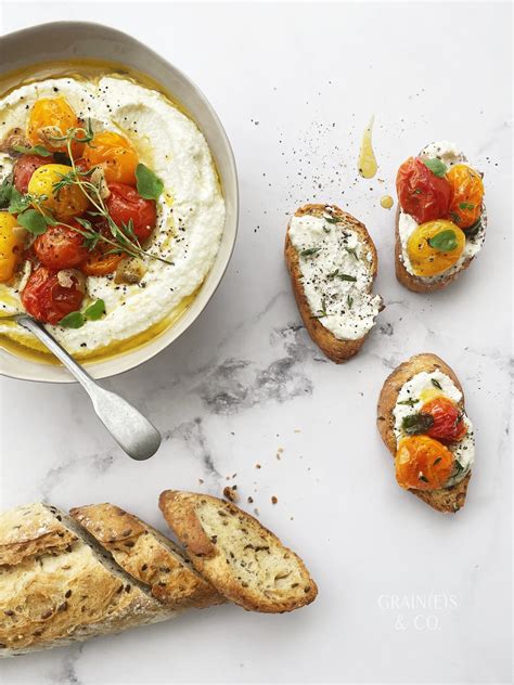 Whipped Feta And Roasted Tomatoes — Grain E S And Co