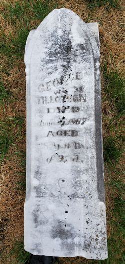 George Tillotson Find A Grave Memorial