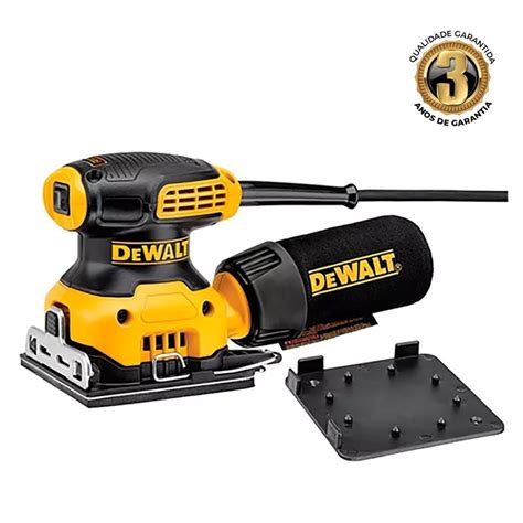 Lixadeira Orbital De Folha Dewalt 1 4 230W DWE6411BR 110V Submarino