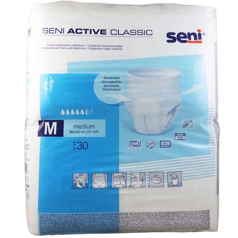 Seni Active Classic Inkontinenzslip St Ck Gr E M Se