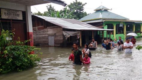 Banjir Rendam 1 070 Rumah Di Bengkalis SERUJI Riau