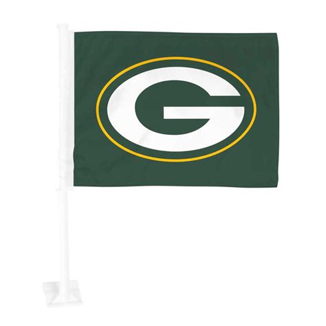 Green Bay Packers Car Flag Mymancave Store