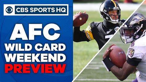 Afc Wild Card Weekend Preview And Picks Nfl Cbs Sports Hq Youtube