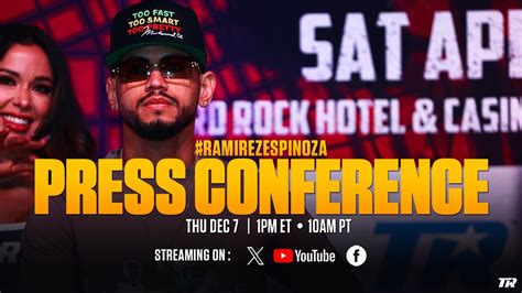 Robeisy Ramirez Vs Rafael Espinoza Press Conference Youtube