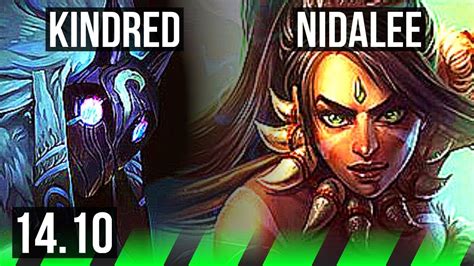 KINDRED Vs NIDALEE JGL 68 Winrate Dominating KR Master 14 10