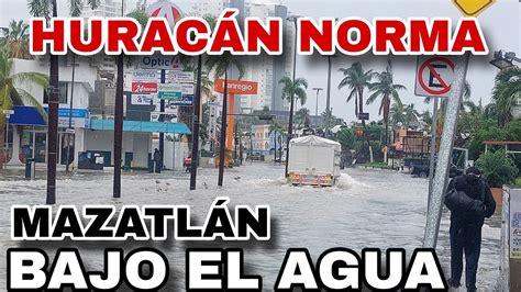 Hurac N Norma Toca Tierra En Sinaloa As Se Encuentra El Malec N De